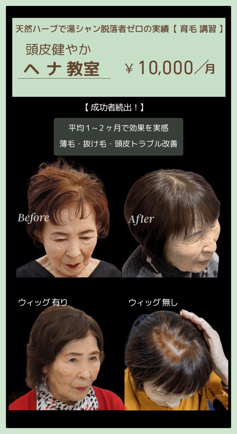 menuヘナ教室